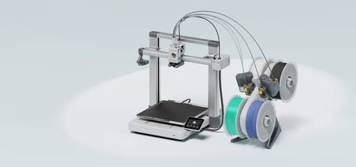 Bambu Lab A1 COMBO  3D Printer / طابعة بامبو لاب A1 كومبو ثلاثية الأبعاد