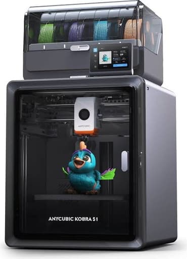 Anycubic Kobra S1 طابعه انيكيوبك s1 مع ACE 2 PRO / طابعة إنيكيوبيك كوبره S1 مع ACE 2 PRO