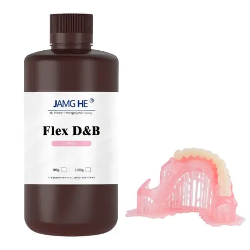 jamghe Dental Flexible denture base resin / راتنج قاعدة طقم الأسنان المرنة جامغيه