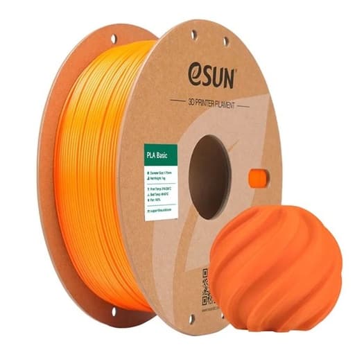 eSun pla basic orange  ايسن لون برتقالي / فلمنت ايسن PLA أساسي برتقالي