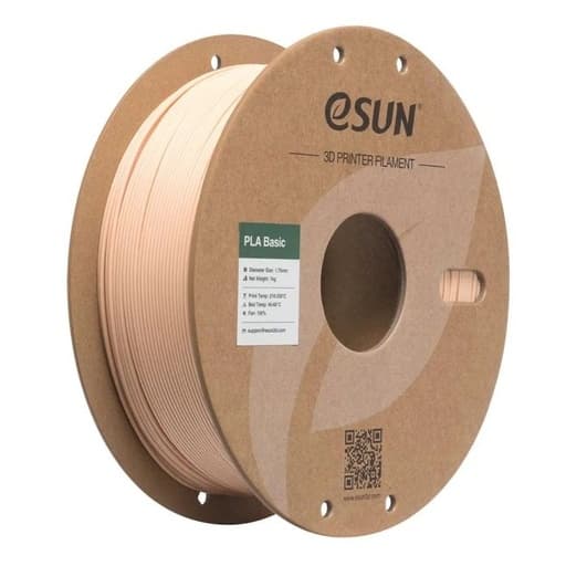 eSun pla basic beige لون بشره / فلمنت eSun PLA Basic Beige لون بشرة