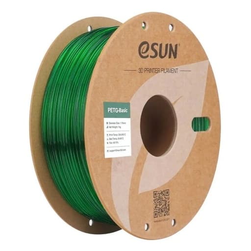 eSun petg basic transparent green